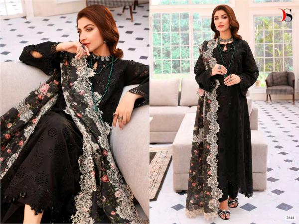 Deepsy Elaf Chikankari 23 Designer Pakistani Suits Collection